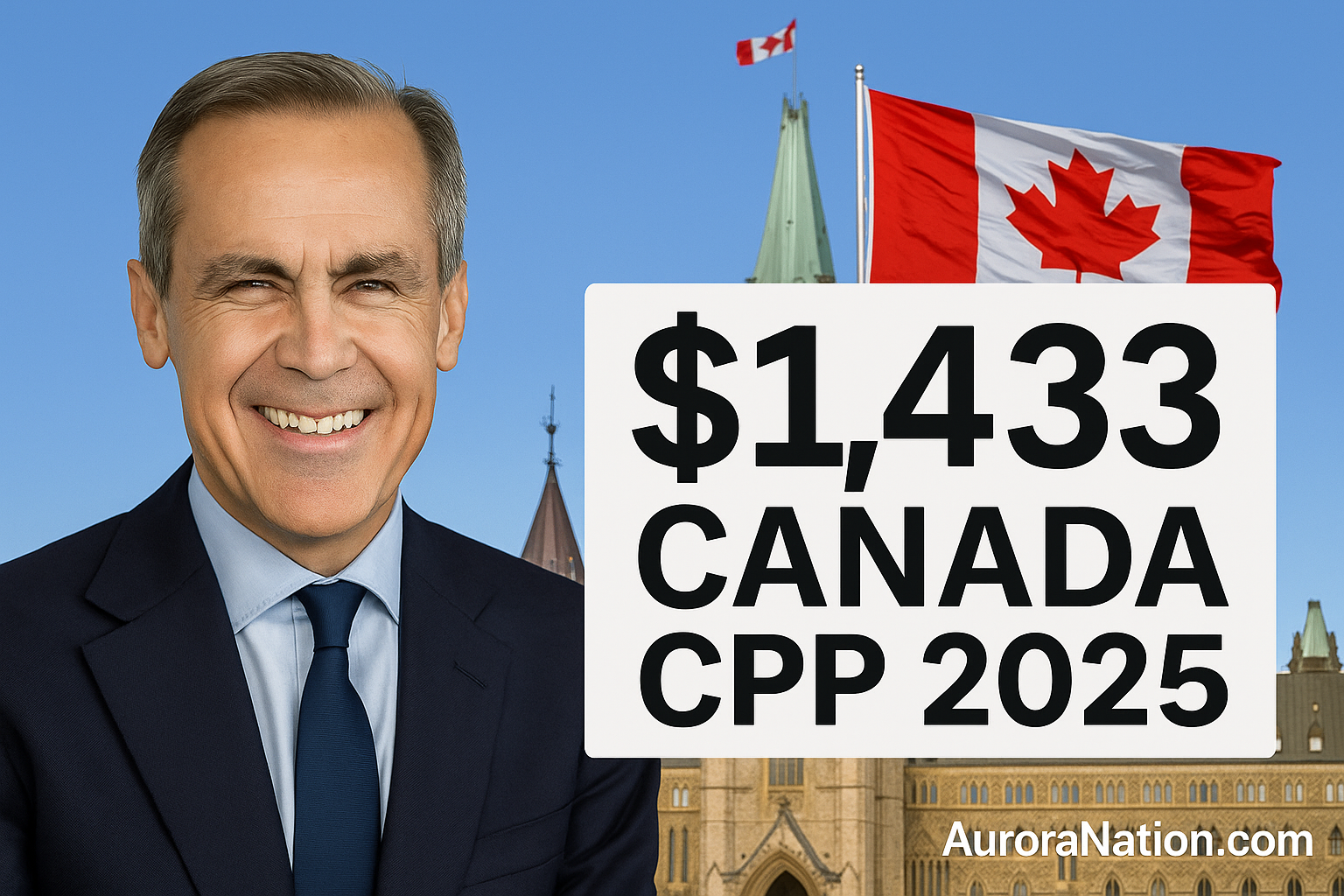 Canada CPP 2025: How Much Can You Get? Max $1,433