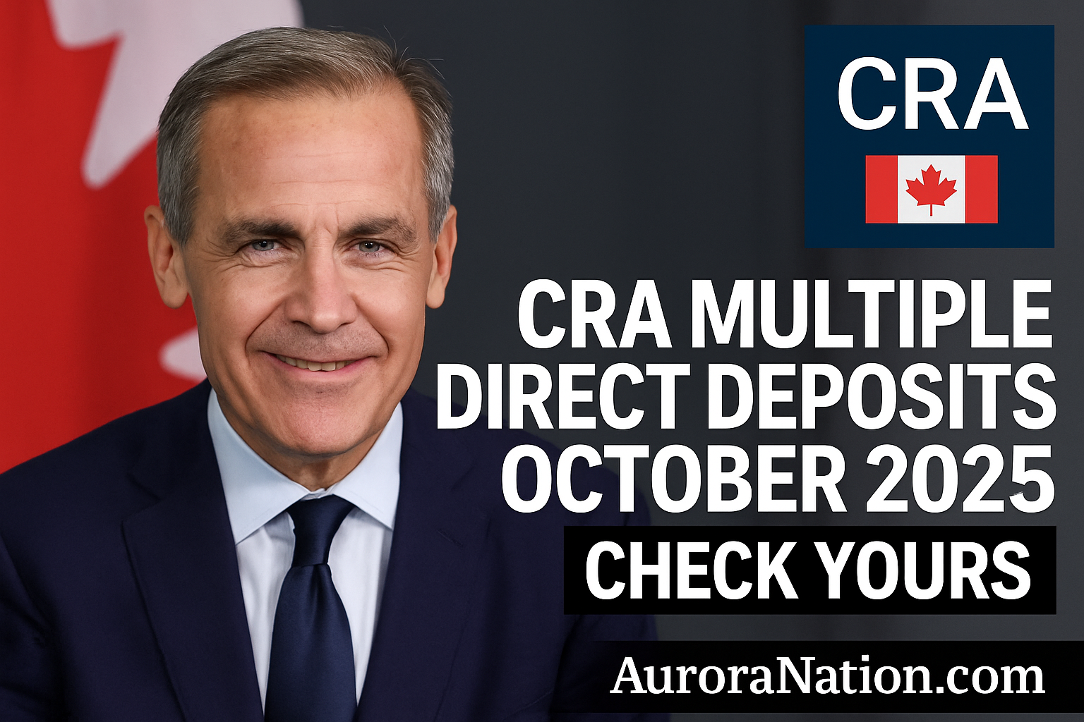 CRA Multiple Payments Confirmed for October 2025