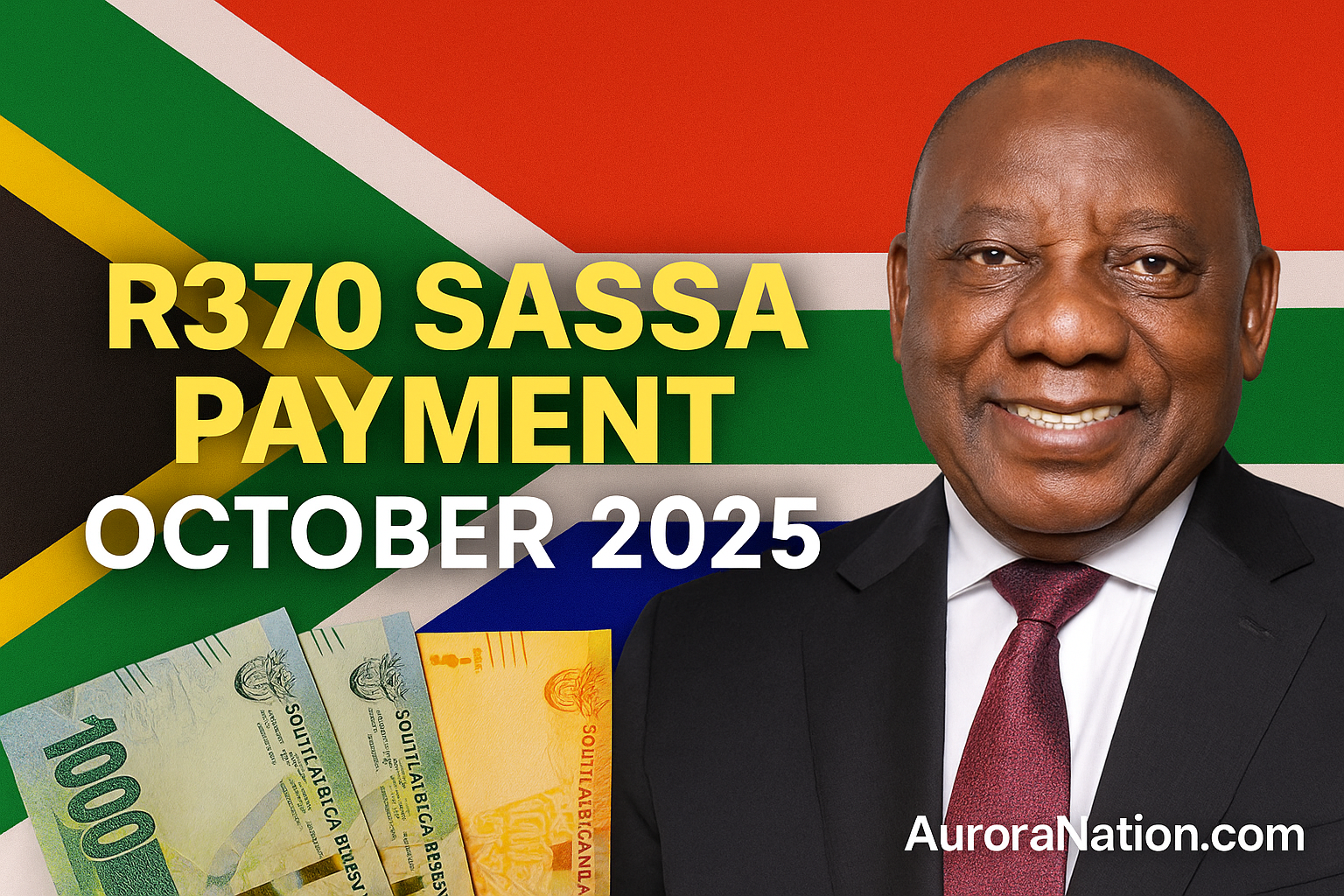 R370 SASSA Grant in October 2025