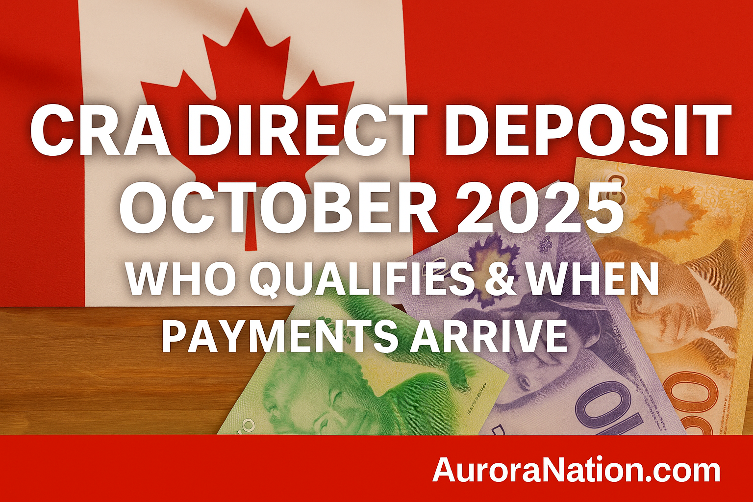 CRA Direct Deposit in October 2025