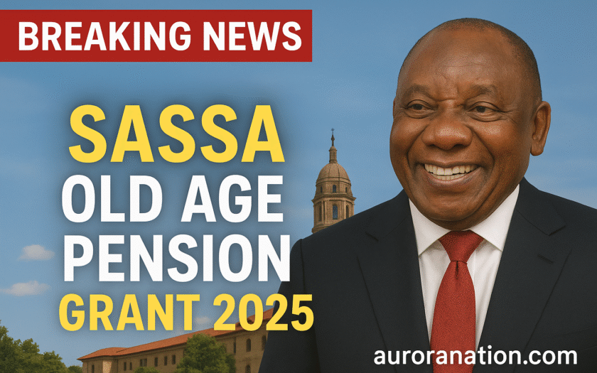 SASSA Old Age Pension Grant