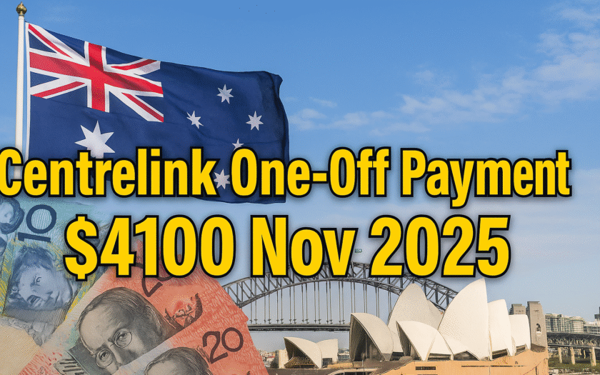 Centrelink One-Off Payment $4100 Nov 2025