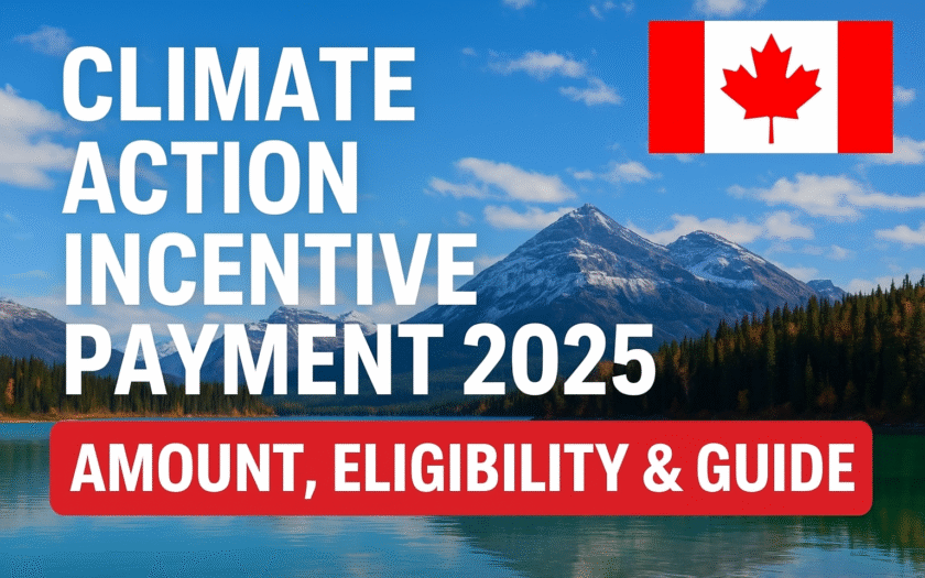 Climate Action Incentive Payment 2025