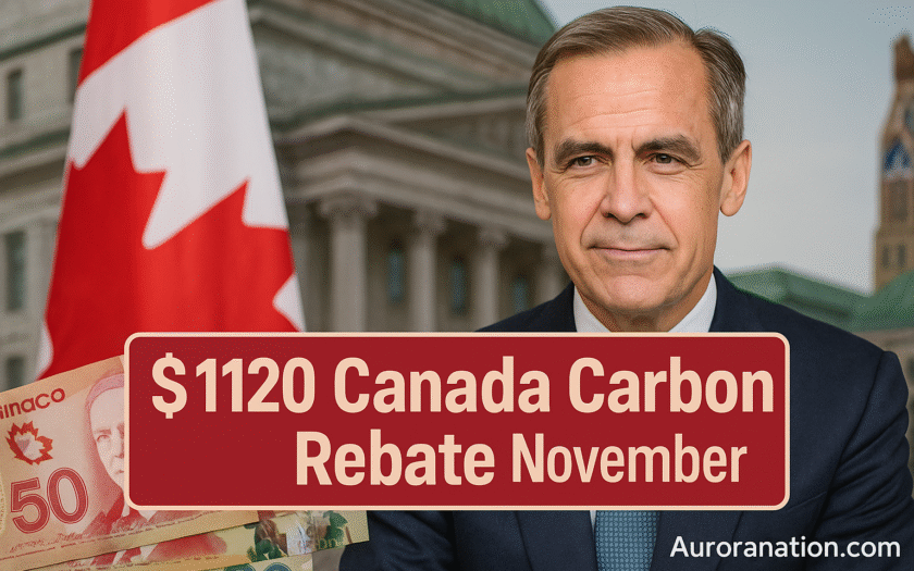 $1120 Canada Carbon Rebate