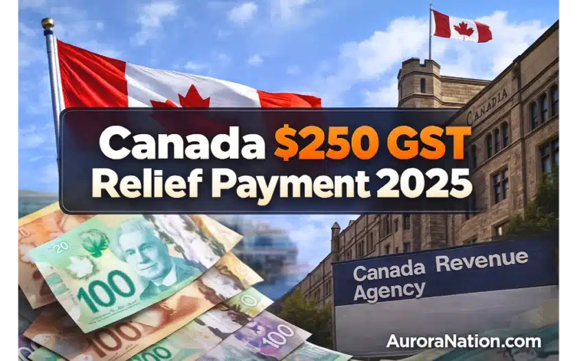 Canada $250 GST Relief Payment 2025
