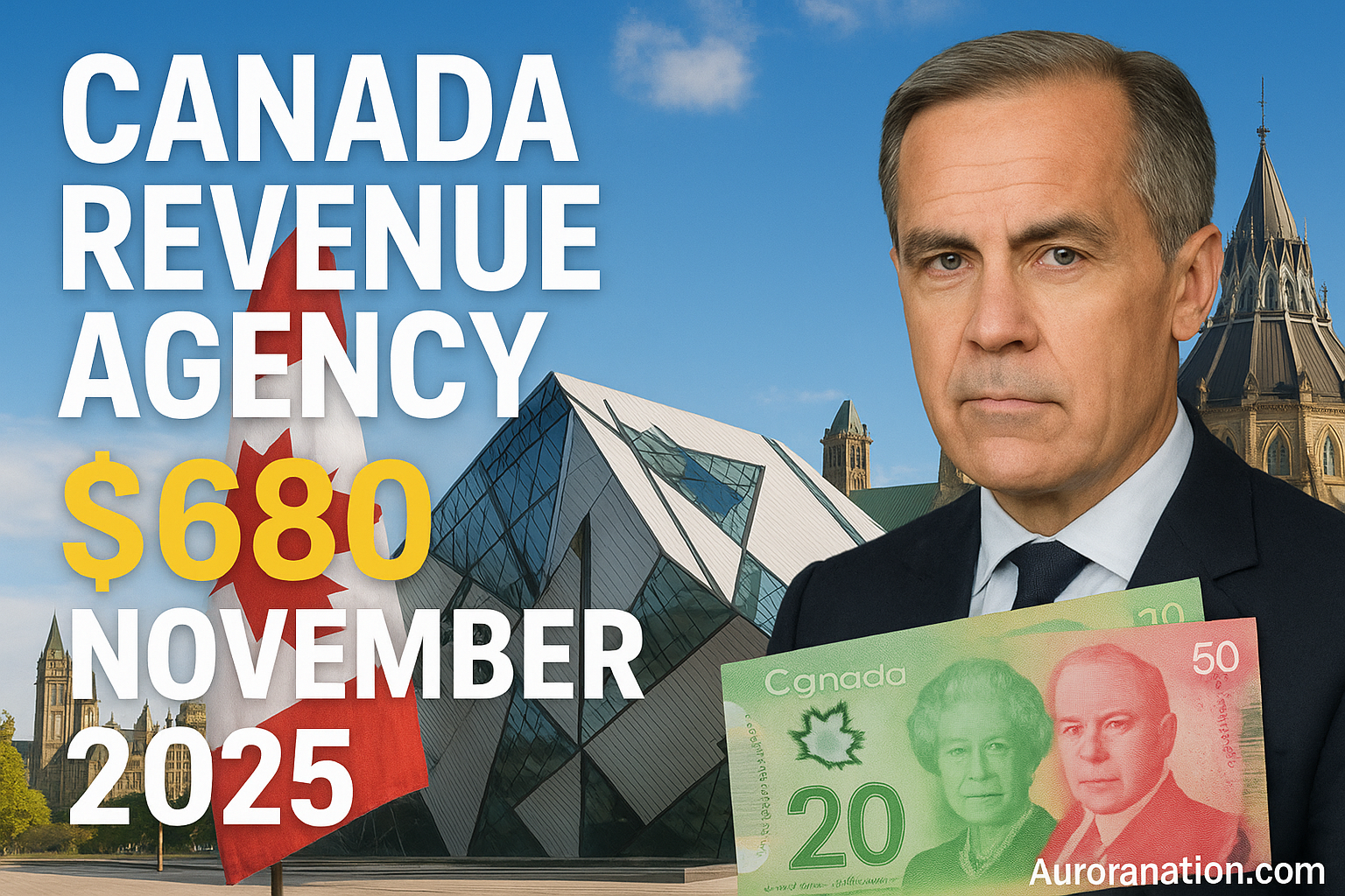Canada Revenue Agency $680 Payment