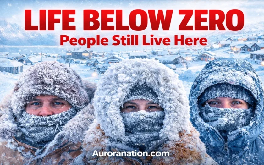 coldest places on Earth where people still live