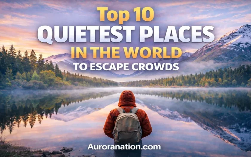 Top 10 Quietest Places in the World